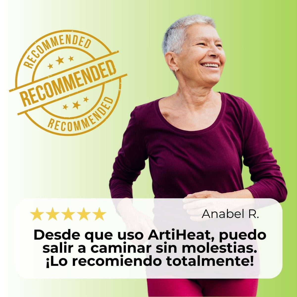 2x1 ArtiHeat - Parches naturales para dolor en articulaciones