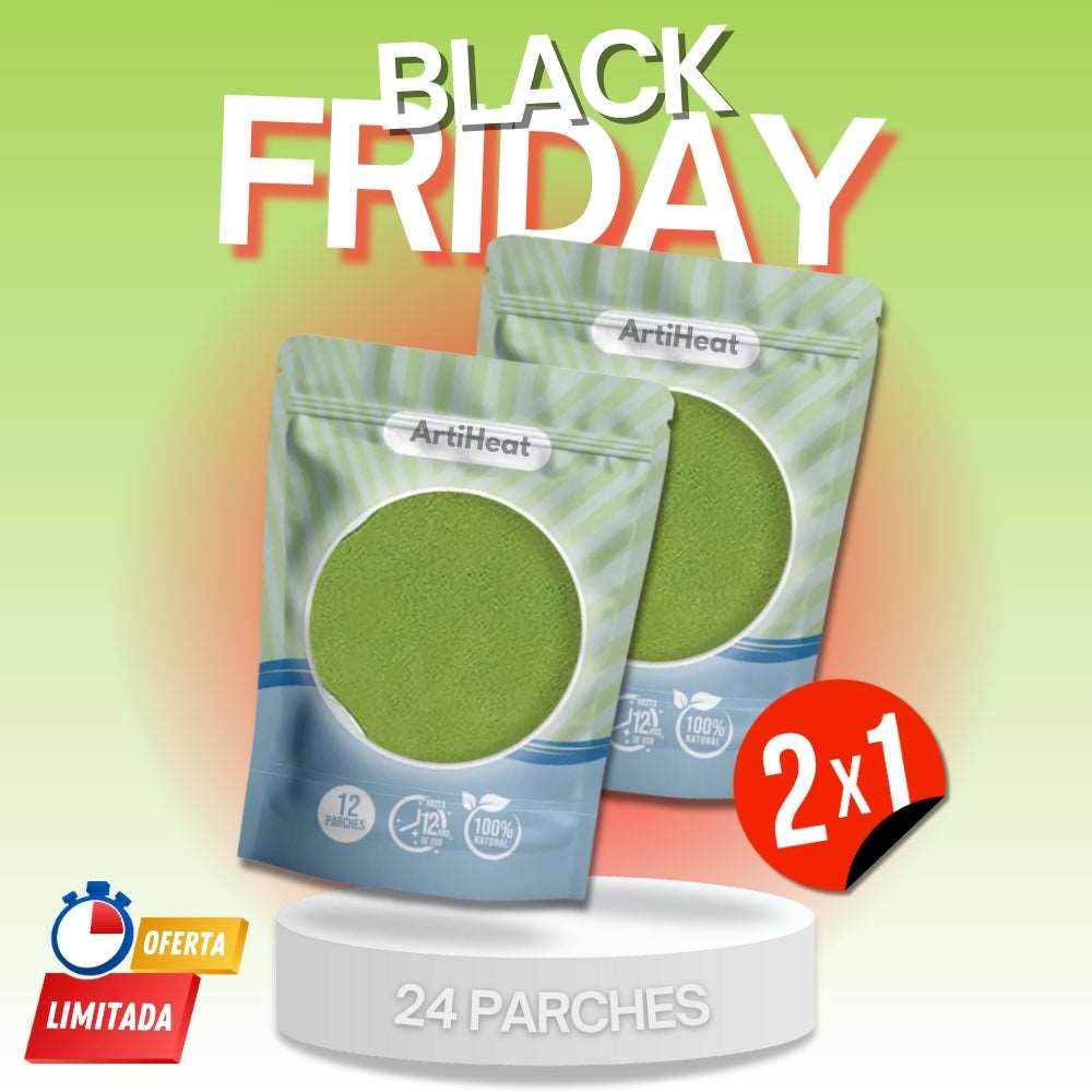 2x1 ArtiHeat - Parches naturales para dolor en articulaciones